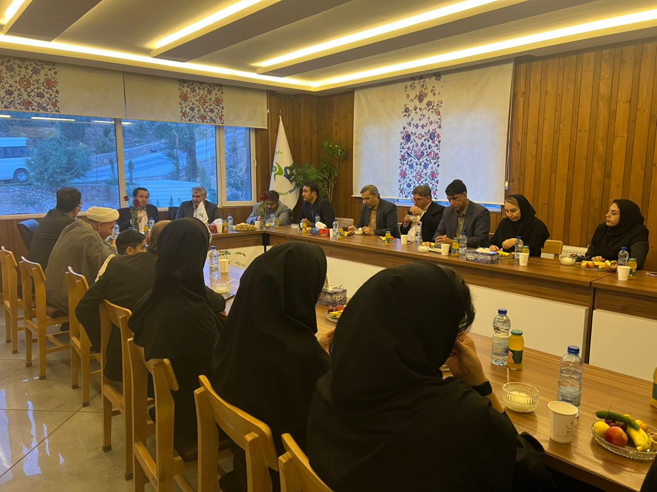 بازدید ریاست دانشگاه جامع علمی کاربردی کشور از مرکز آموزش علمی کاربردی سلامت دهکده سبز شیراز